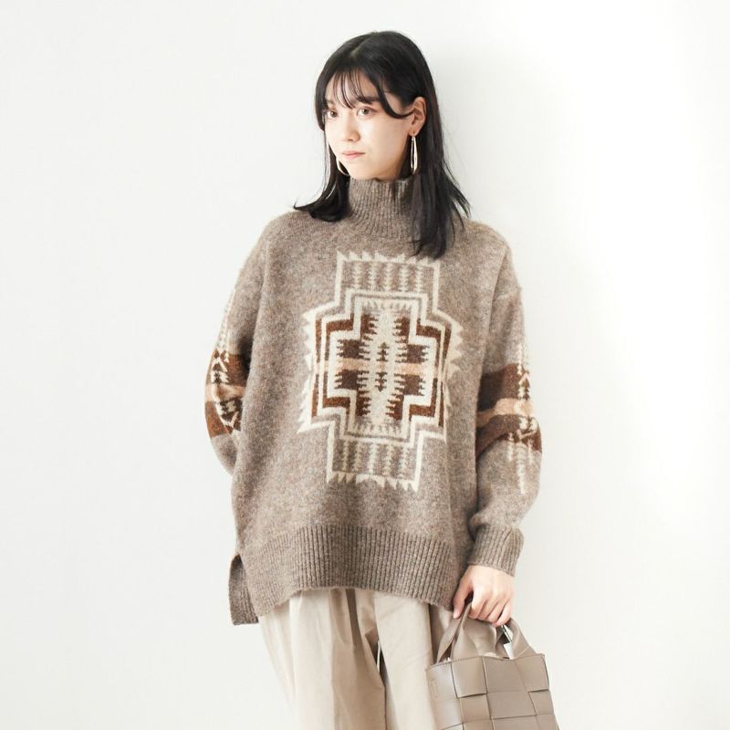 PENDLETON [ペンドルトン] スリットタートルネックプルオーバー [3575