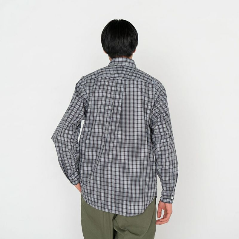 NORTH FACE PURPLE LABEL チェック シャツ Ｌ-