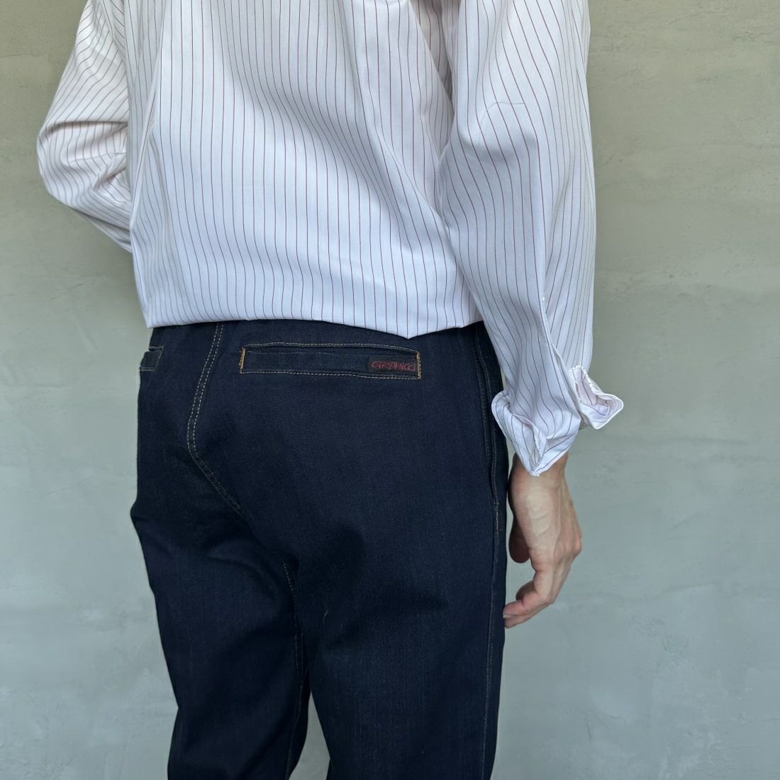 GRAMiCCi [グラミチ] ストレッチデニムNNパンツ タイトクロップド [G113-OGSD] ONE WASH