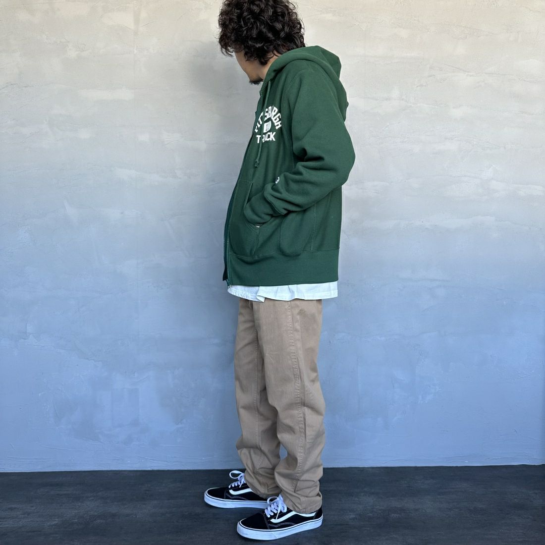 GRAMiCCi [グラミチ] グラミチパンツ [G102-OGT] CHINO &&モデル身長：173cm 着用サイズ：M&&