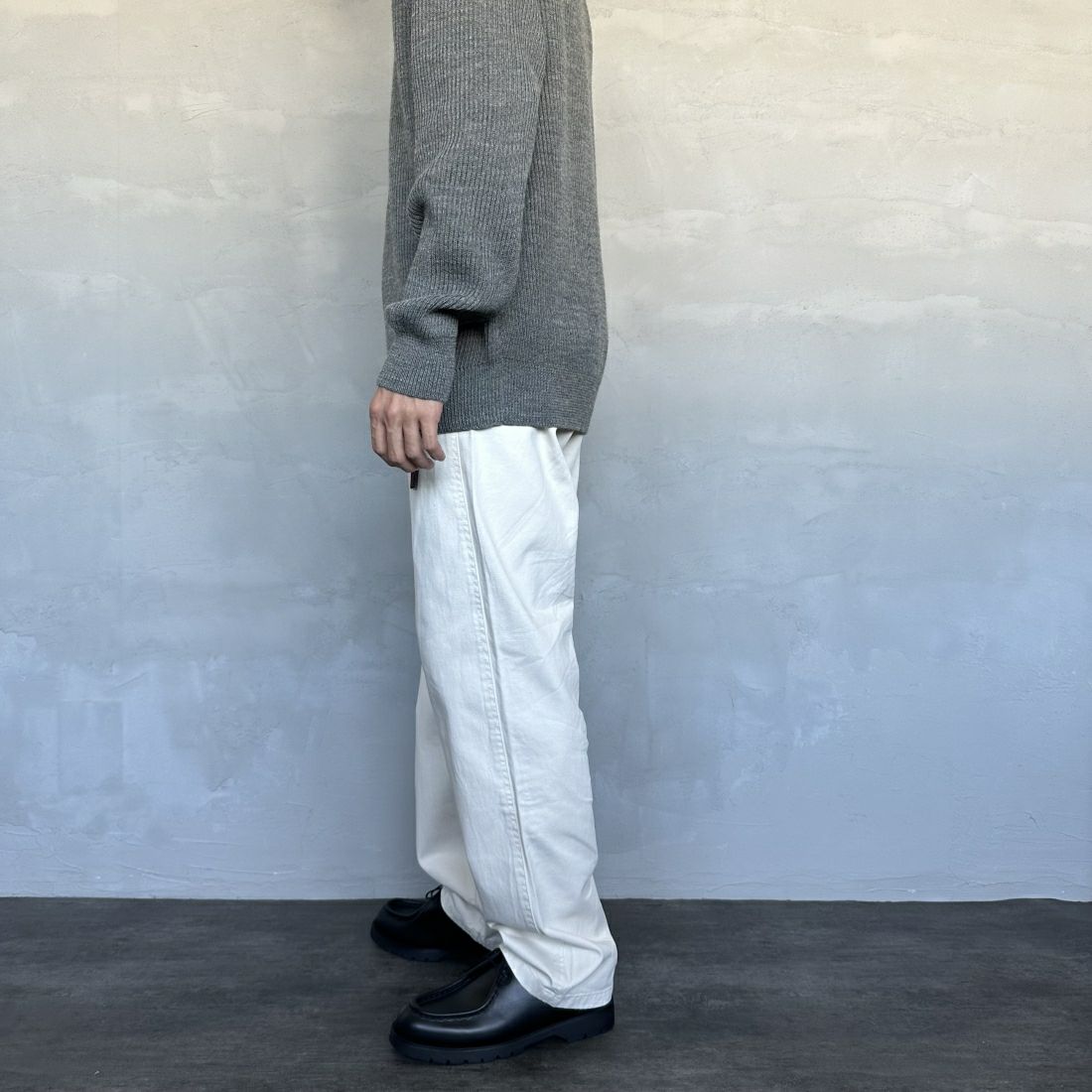 GRAMiCCi [グラミチ] グラミチパンツ [G102-OGT] GREIGE &&モデル身長：168cm 着用サイズ：L&&