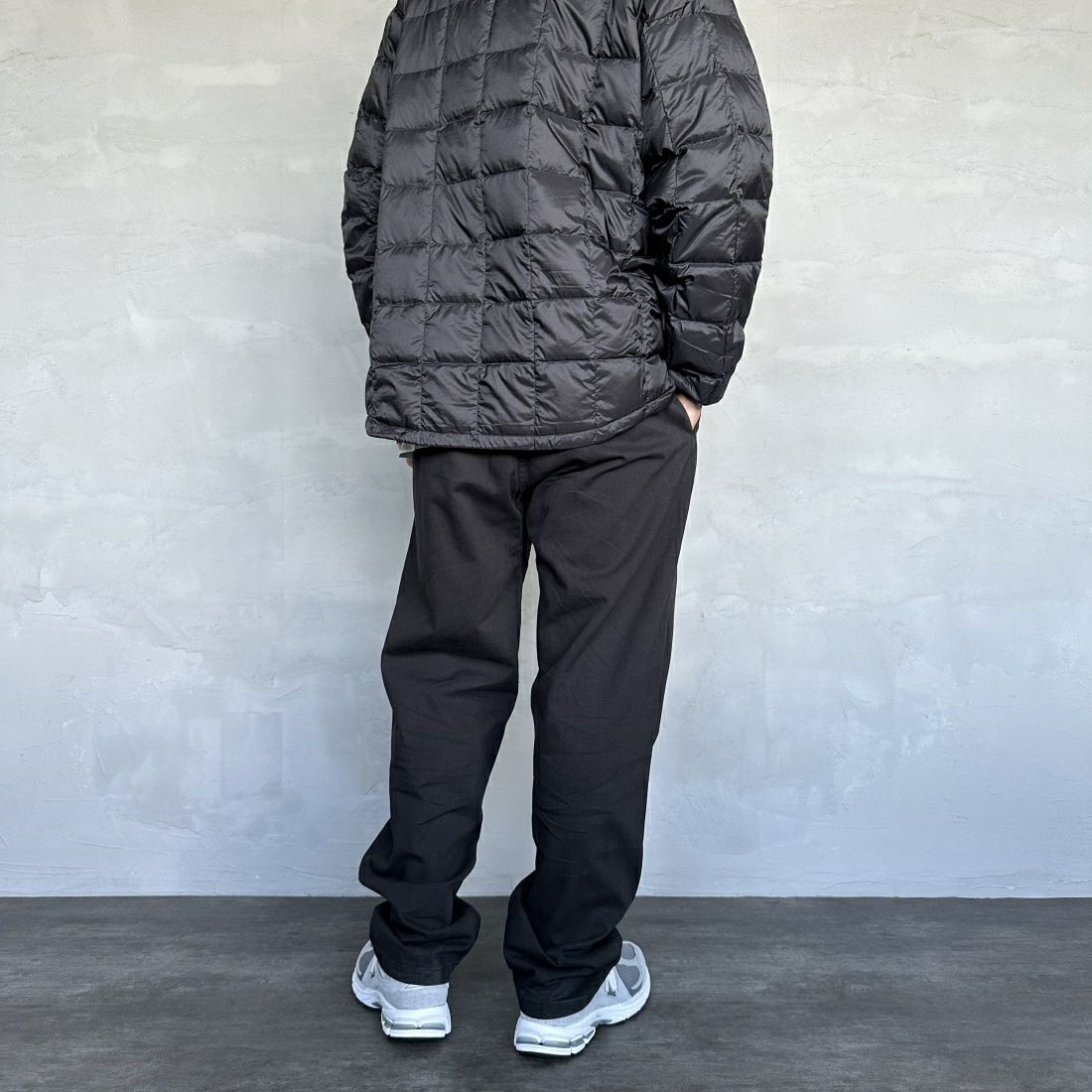GRAMiCCi [グラミチ] グラミチパンツ [G102-OGT] BLACK &&モデル身長：173cm 着用サイズ：M&&