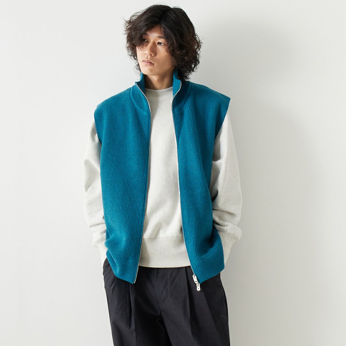 benine 9 [ビナイン] ドライバーズニットベスト [BN0223-301 