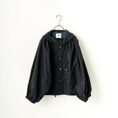 在庫処分 A COMFORTABLE 公式 PUPIL LEATHER レザー レザーアノラック