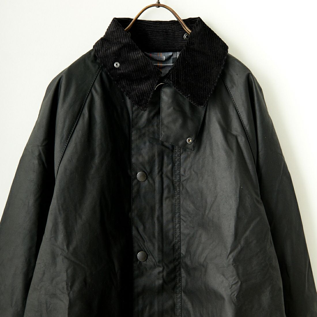 Barbour [バブアー] BURGHLEY/バーレー ワックスコットンロングコート [MWX1674] BK91