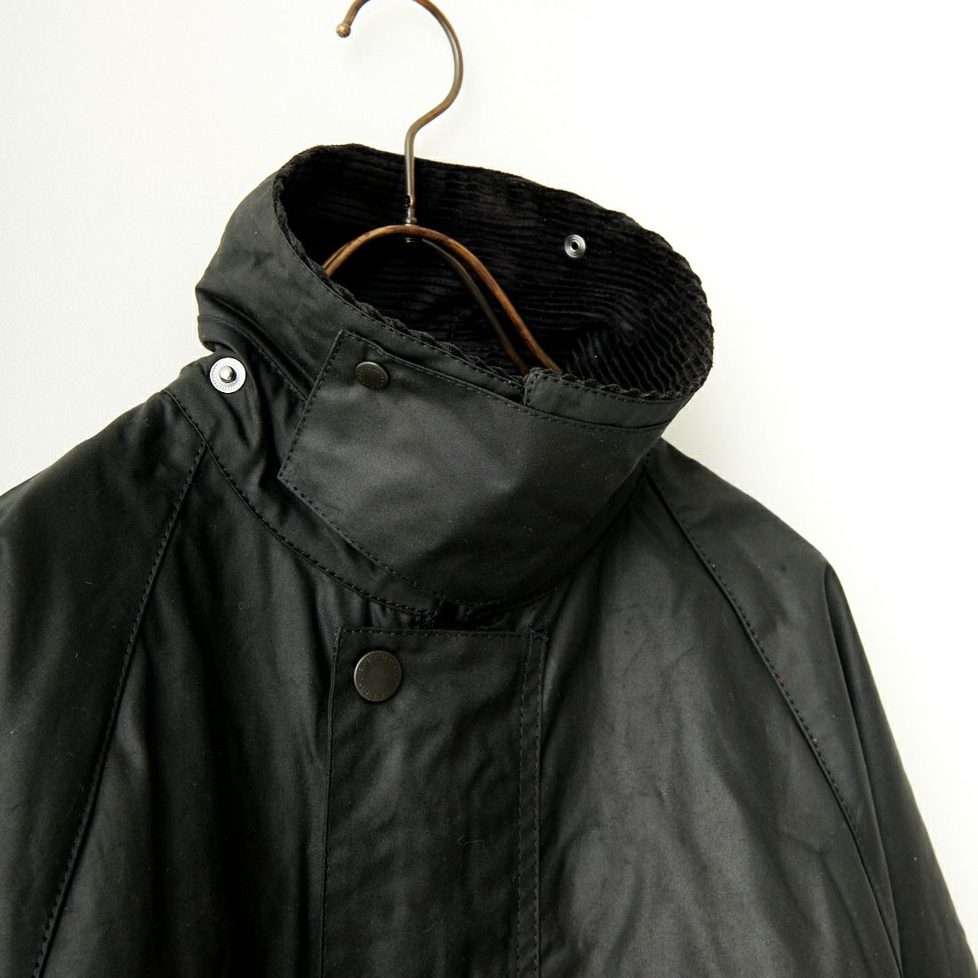 Barbour [バブアー] BURGHLEY/バーレー ワックスコットンロングコート [MWX1674] BK91