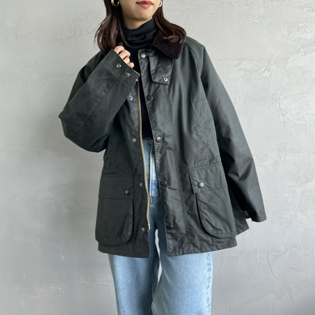 Barbour [バブアー] BEDALE/ビデイル ワックス コットン ブルゾン