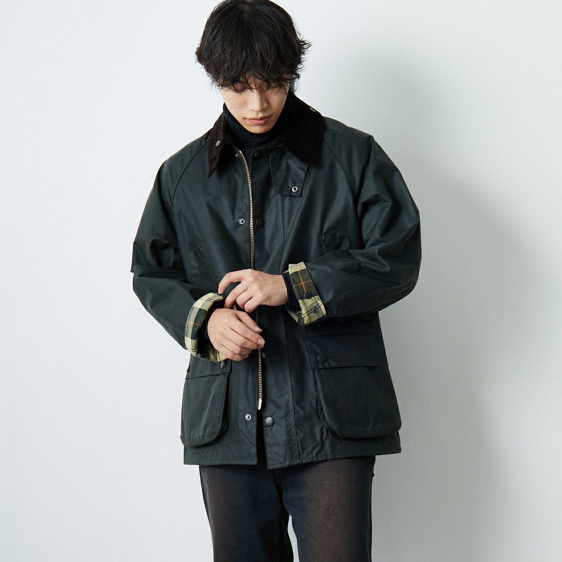 Barbour [バブアー] BEDALE/ビデイル ワックス コットン ブルゾン(オーバーサイズ フィット) [MWX1679]