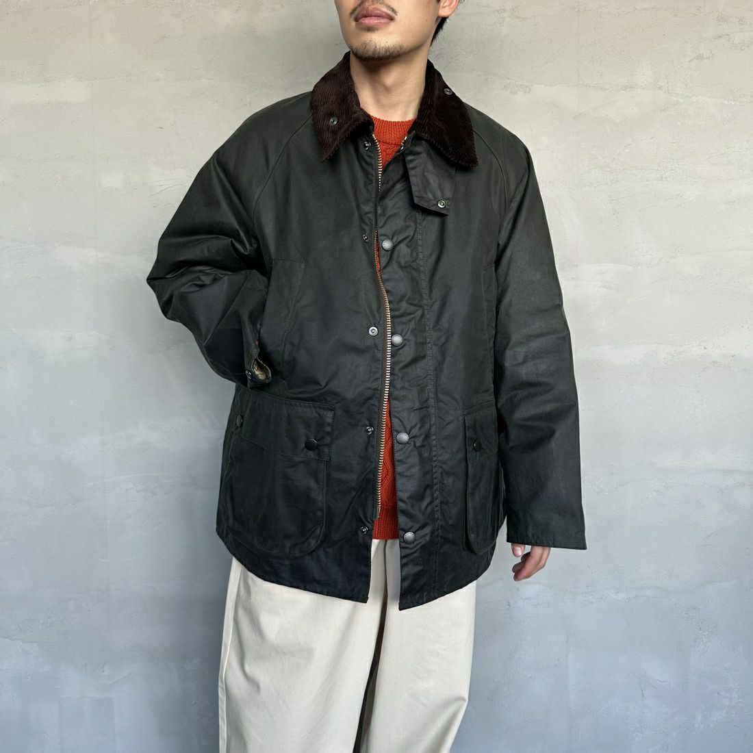 Barbour [バブアー] BEDALE/ビデイル ワックス コットン ブルゾン