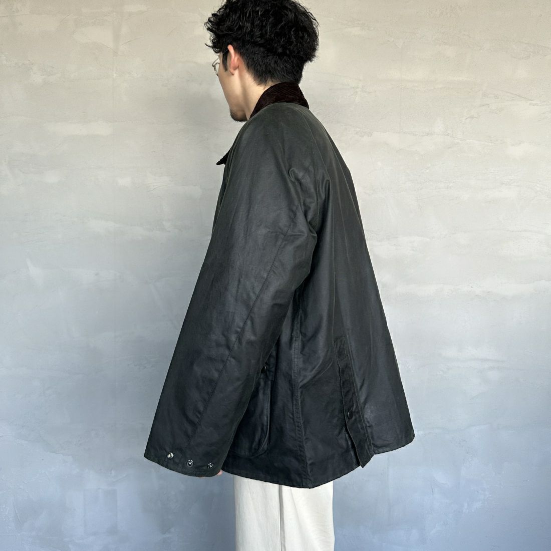 Barbour [バブアー] BEDALE/ビデイル ワックス コットン ブルゾン(オーバーサイズ フィット) [MWX1679] SG91