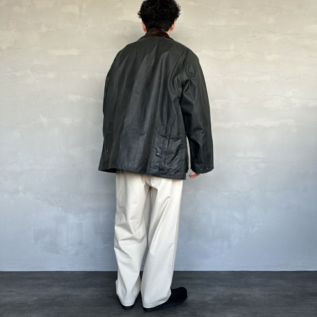 Barbour [バブアー] BEDALE/ビデイル ワックス コットン ブルゾン(オーバーサイズ フィット) [MWX1679] SG91