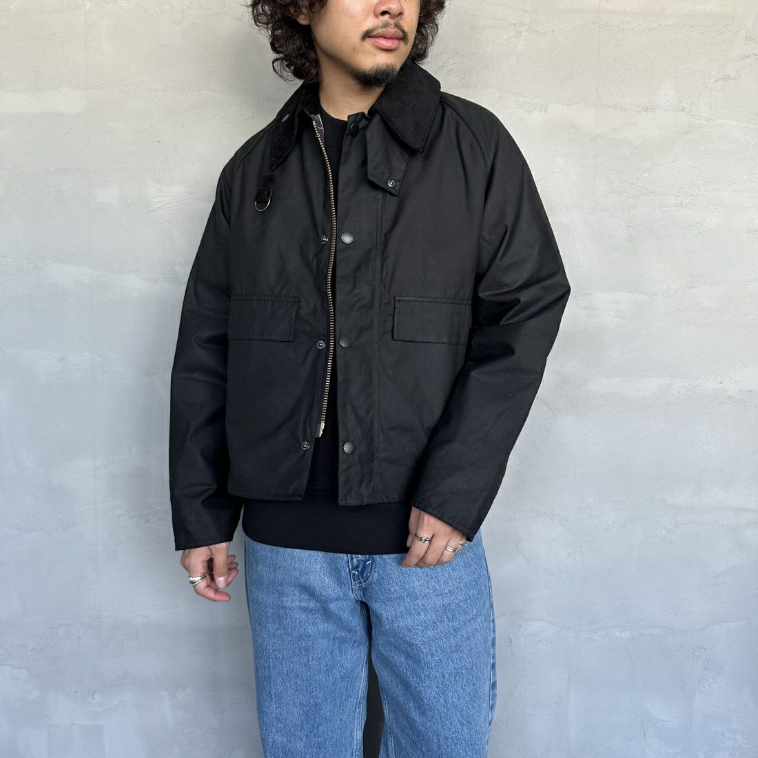 Barbour [バブアー] SPEY/スペイ ワックス コットン ショート ブルゾン [MWX1212]