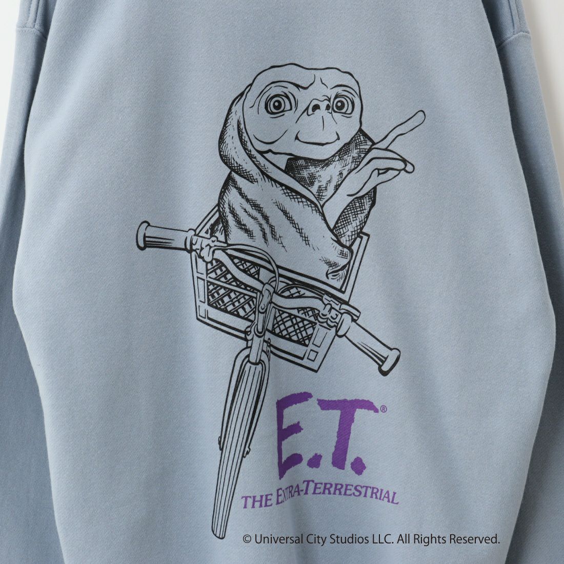 MOVIE SWEAT [ムービースウェット] 別注 E.T. バックプリント