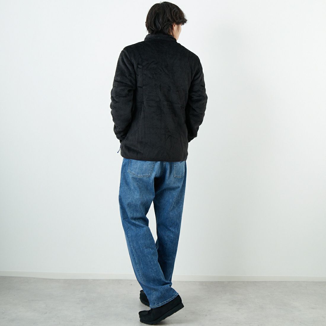 patagonia [パタゴニア] メンズ リツールジャケット [26435] BLK &&モデル身長：179cm 着用サイズ：M&&