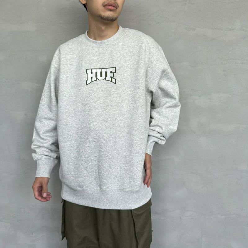 HUF [ハフ] HOME TEAM クルーネックスウェット [PF00628]｜ジーンズ