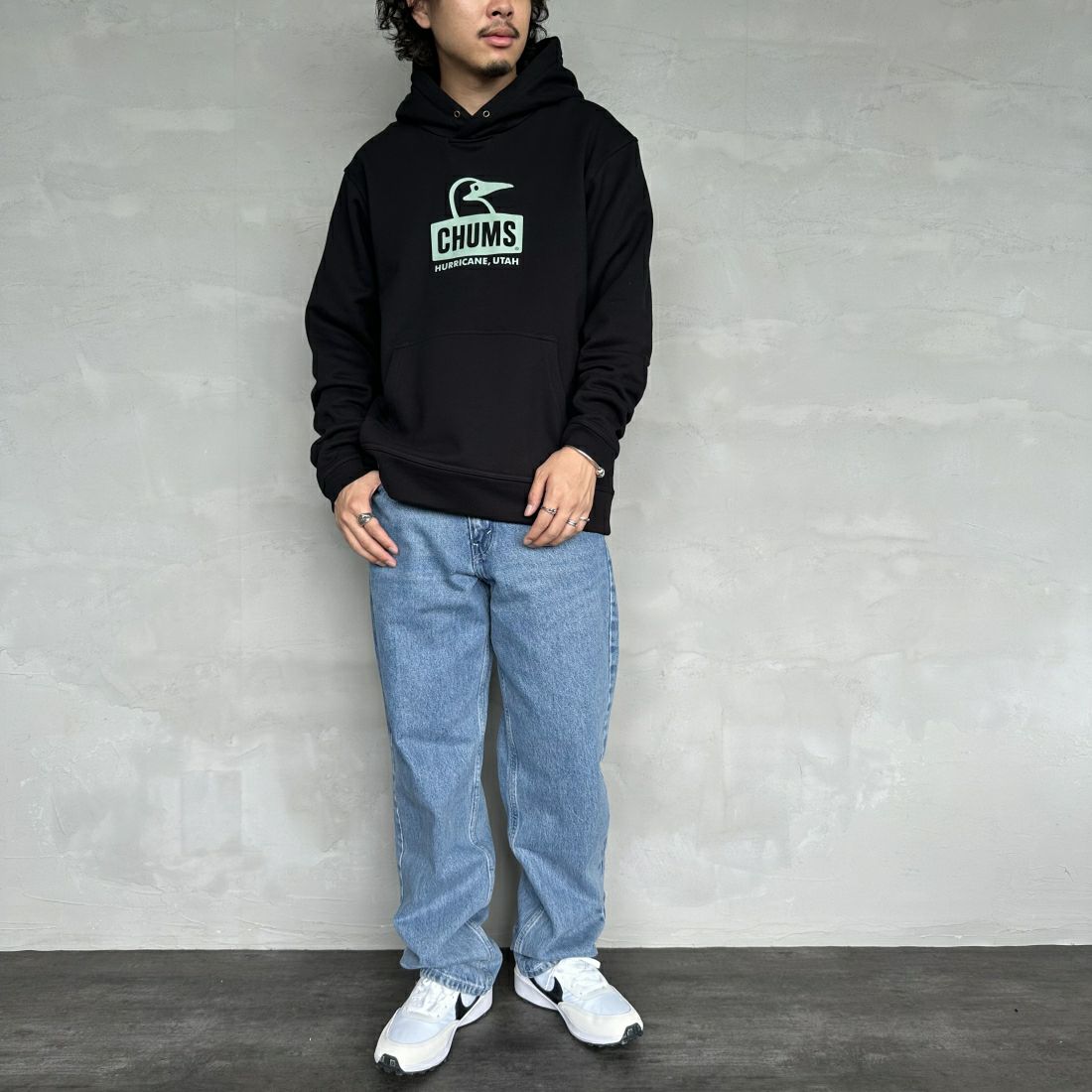 CHUMS チャムス パーカー GRY 2XL CH00-1419