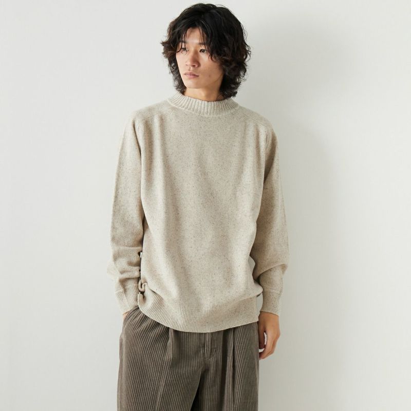 STILL BY HAND [スティルバイハンド] ボトルネックプルオーバー [KN02233]