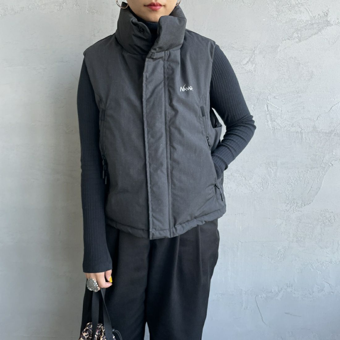 CHARCOAL&&モデル身長：156cm 着用サイズ：S&&