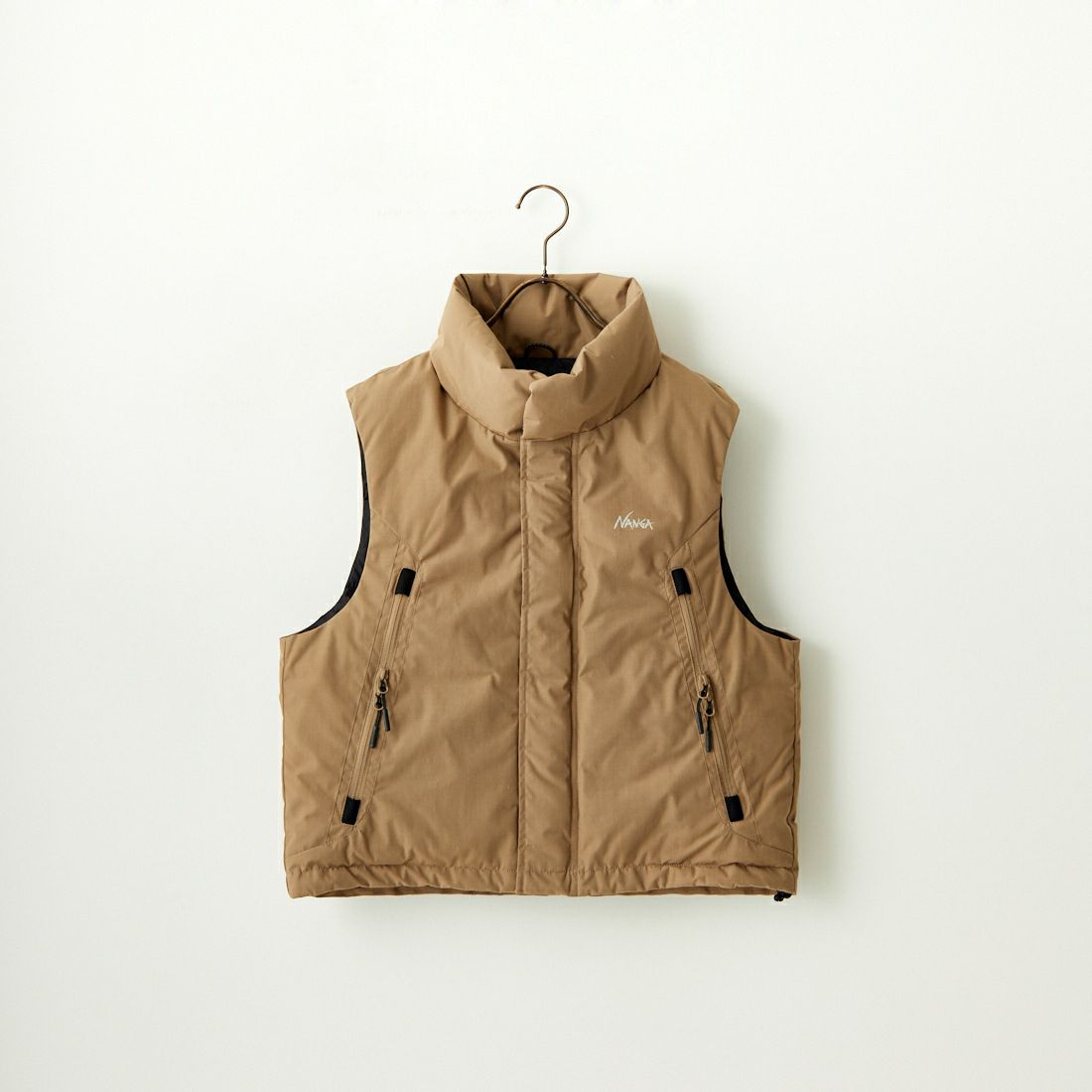 JEANSFACTORY × NANGA [ジーンズファクトリー × ナンガ] 別注 HINOCダウンベスト [JMP-234-054-JF] BEIGE