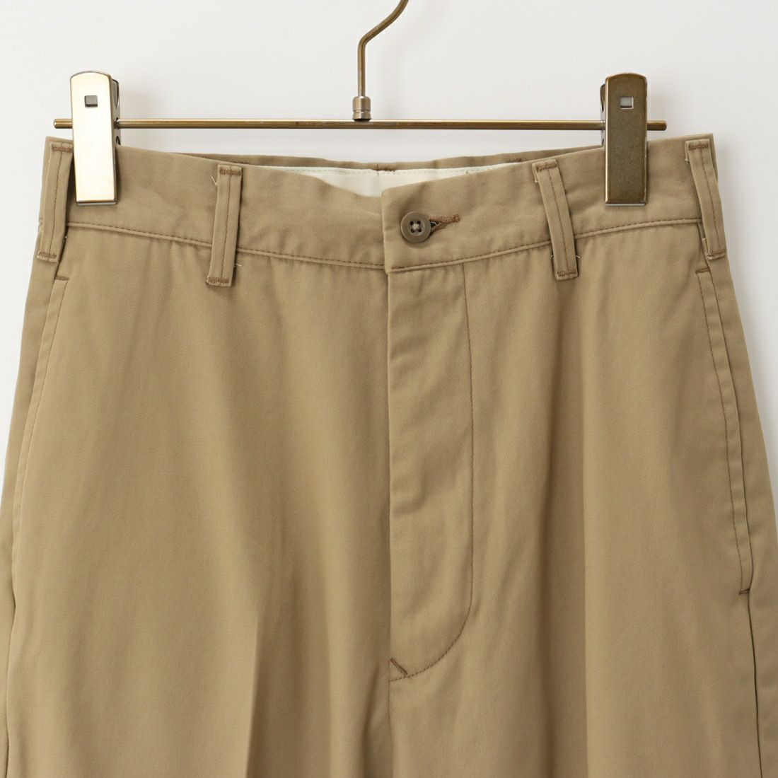 THE SHINZONE [ザ シンゾーン] ウォッシュド ハイウエストチノパン [23MMSPA07] 41 BEIGE