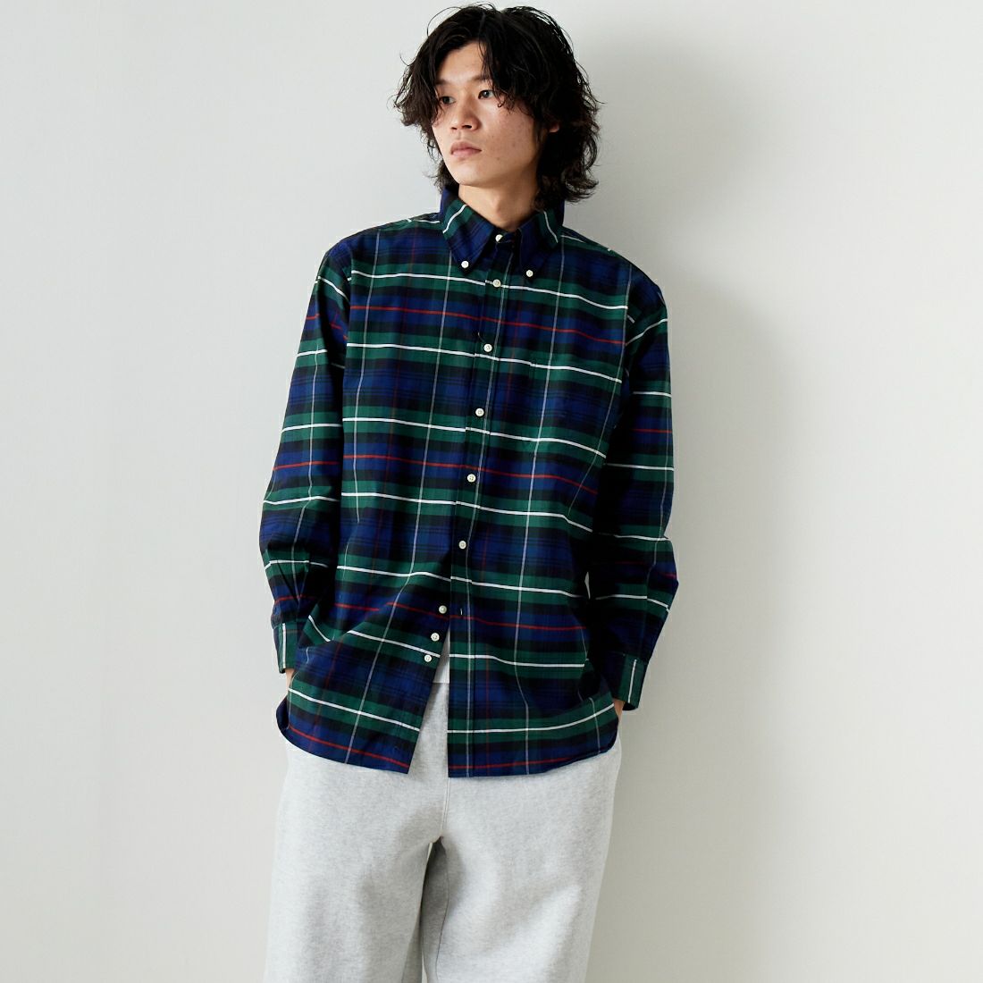 新品タグ付き UA別注INDIVIDUALIZED SHIRTSチェックシャツ - トップス