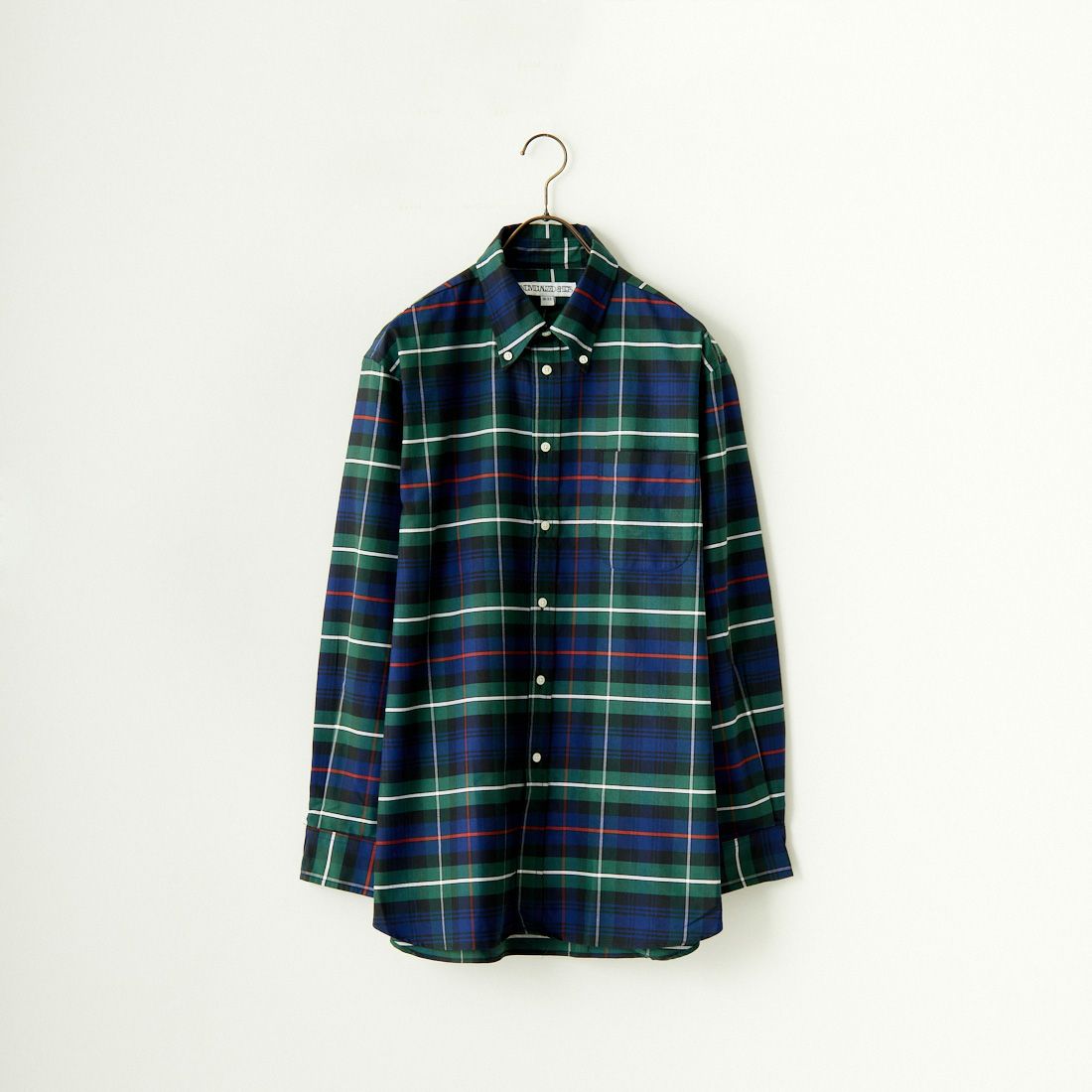 INDIVIDUALIZED SHIRTS [インディビジュアライズド シャツ] 別注 ワイドチェックシャツ [IS200009000-JF] I70MOP