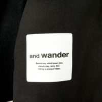 and wander [アンドワンダー] ウールフリースカーディガン [5743281053