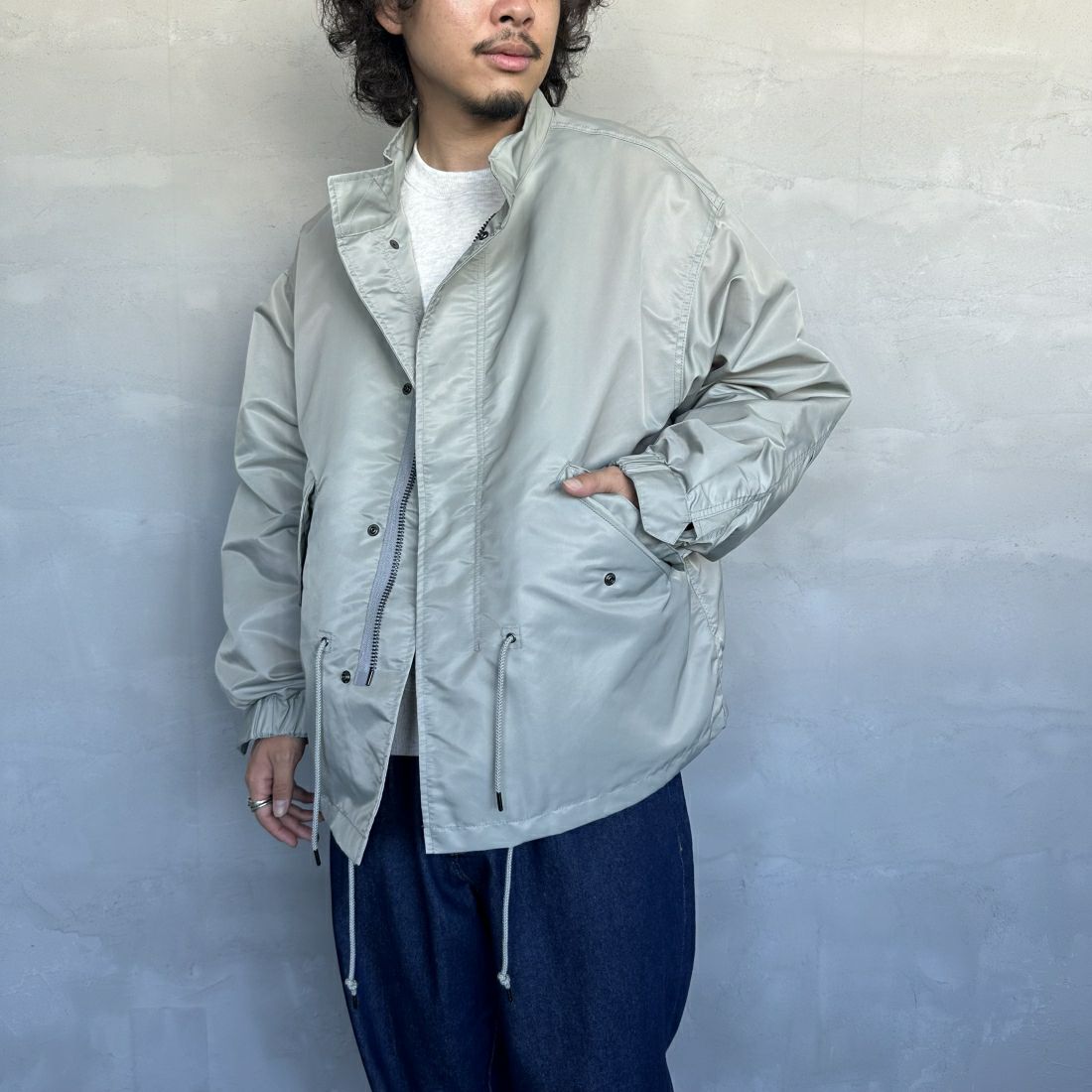 Jeans Factory Clothes [ジーンズファクトリークローズ] 3IN1 ヘビーナイロンショートM-65 ミリタリージャケット [JFC-234-086]