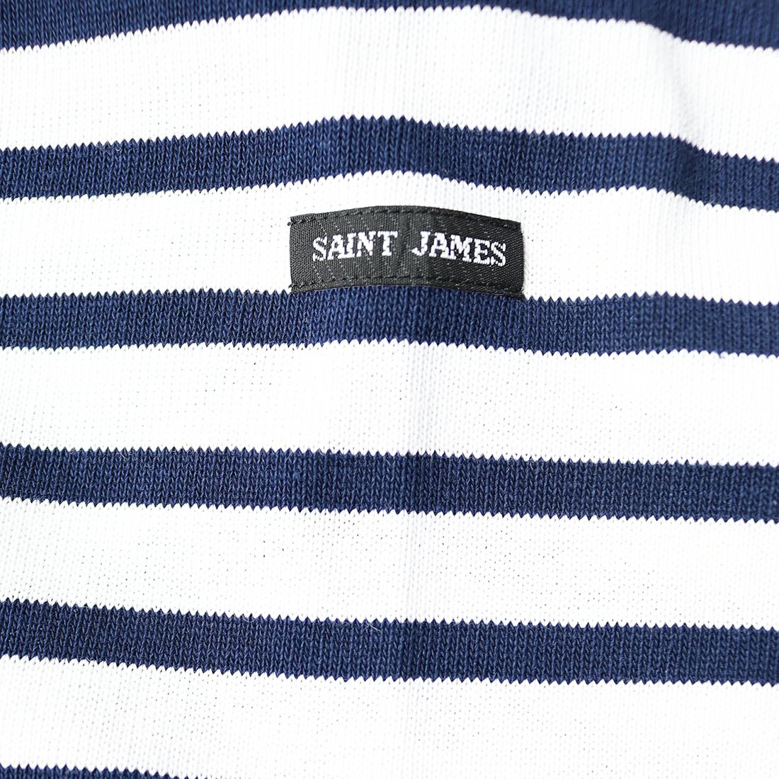 ST.JAMES [セントジェームス] バスクボーダーロングスリーブTシャツ [OUESSANT] NEI/MAR