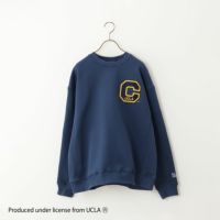 UCLA [ユーシーエルエー] フロッキーバックロゴ クルーネック