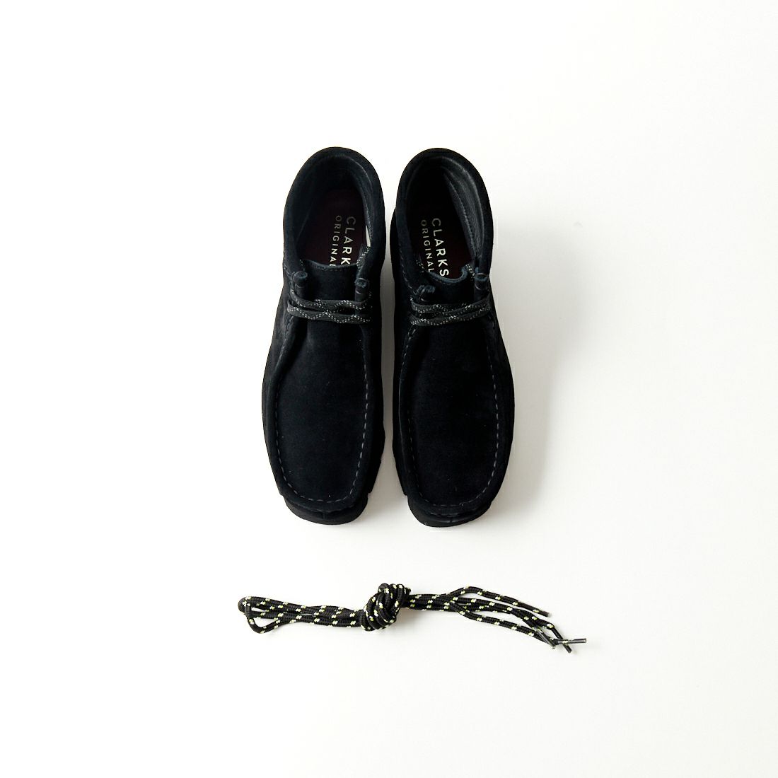 Clarks [クラークス] レディース ワラビーブーツゴアテックス(ブラックスエード) [26168586] BLACK