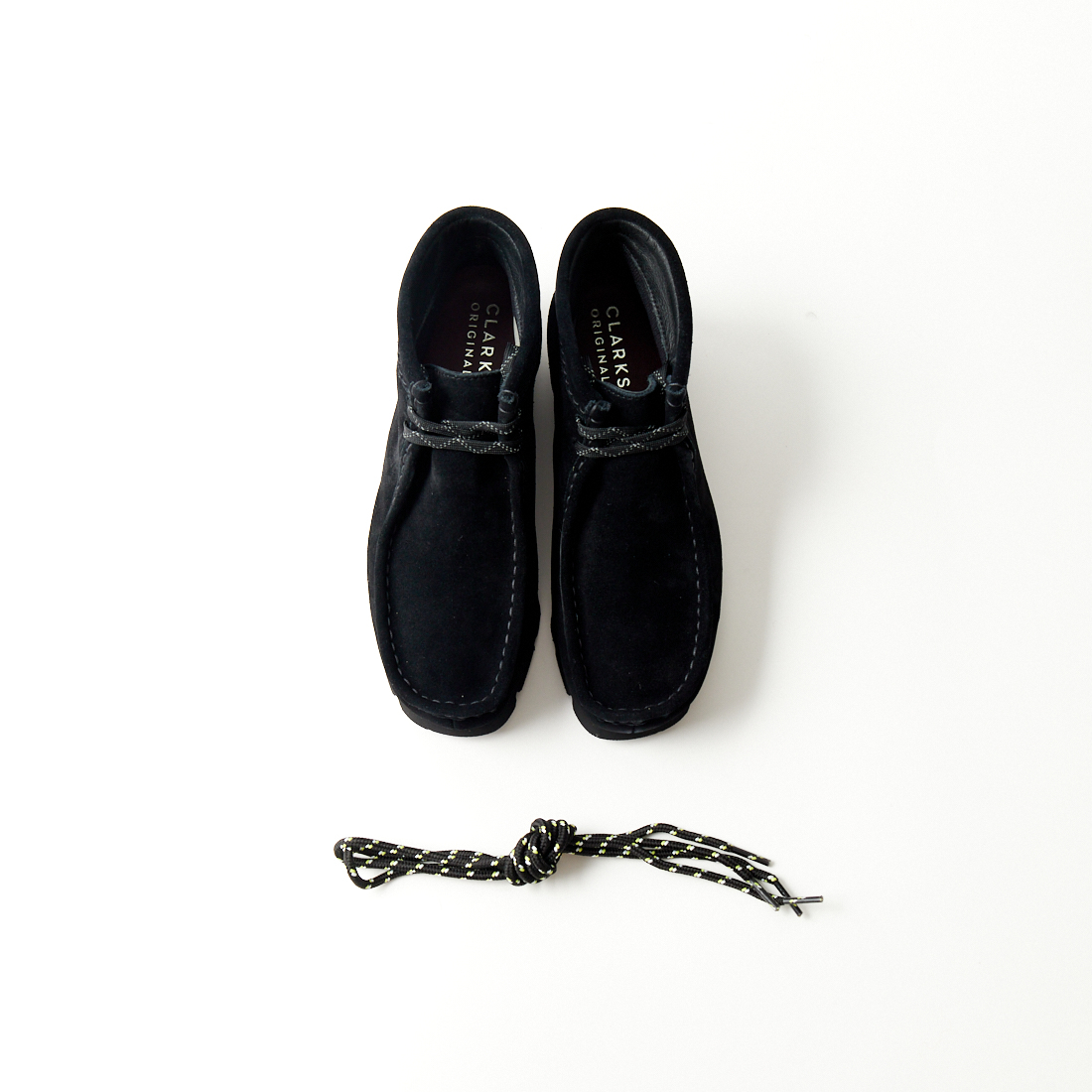 Clarks [クラークス] レディース ワラビーブーツゴアテックス(ブラックスエード) [26168586] BLACK