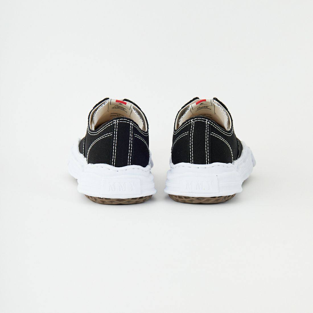 Maison MIHARA YASUHIRO [メゾン ミハラヤスヒロ] HANK/ハンク オリジナルソール キャンバスローカットスニーカー [A05FW702] BLACK