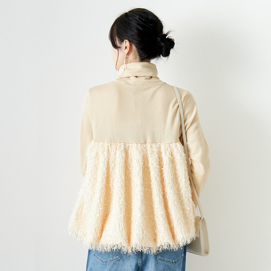 TORRAZZO DONNA [トラッゾドンナ] シャギーニットバルーントップス [6237-353]｜ジーンズファクトリー公式通販サイト -  JEANS FACTORY Online Shop