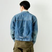 orSlow [オアスロウ] 別注 TYPE1 40Sプリーツフロントデニム