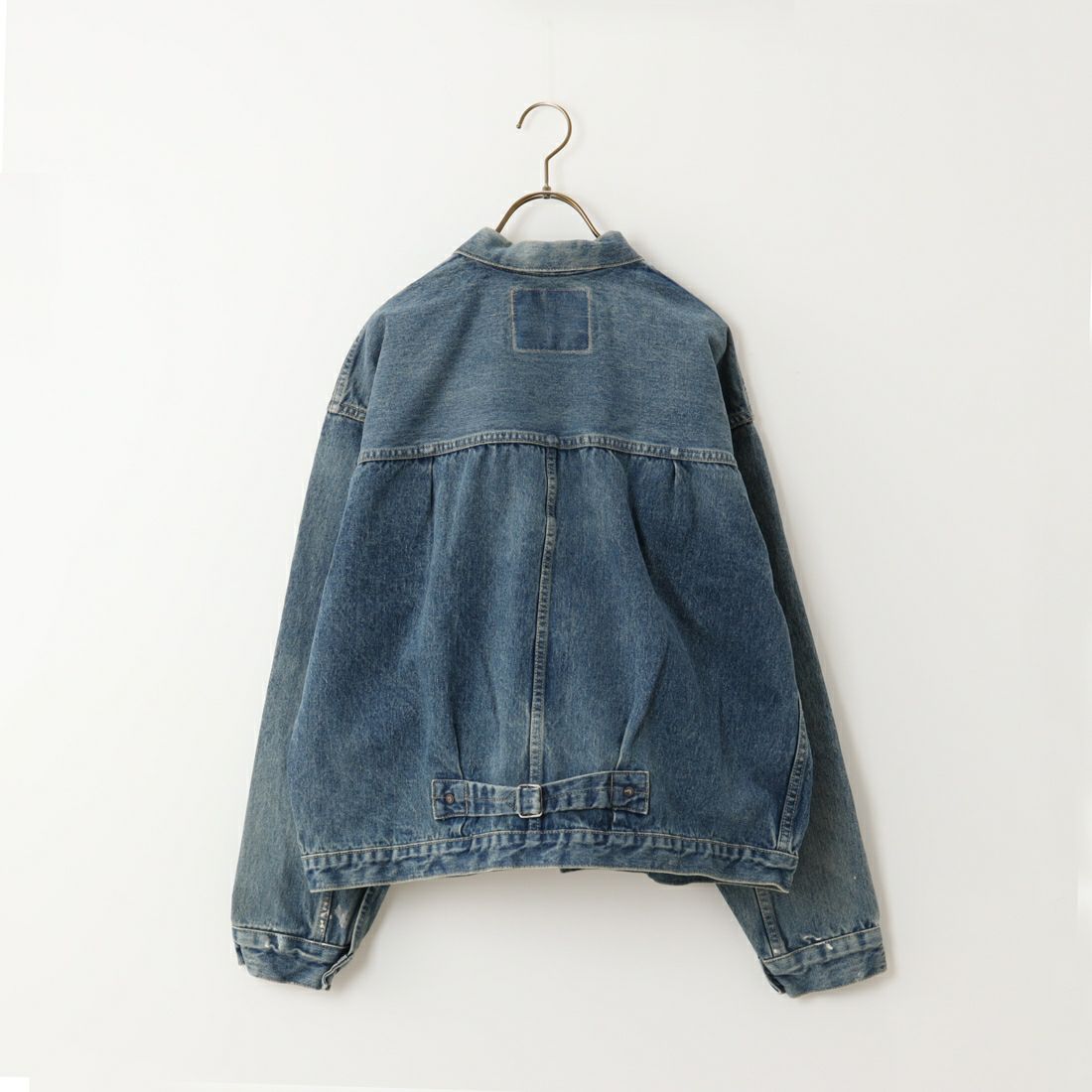 orSlow [オアスロウ] 別注 TYPE1 40Sプリーツフロントデニムジャケット [83-6011-JF] 97 DENIM U