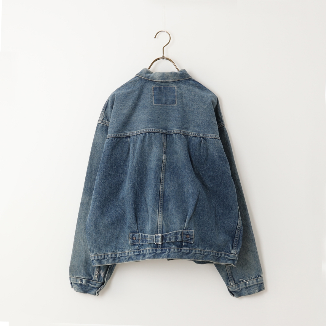 orSlow [オアスロウ] 別注 TYPE1 40Sプリーツフロントデニムジャケット [83-6011-JF] 97 DENIM U