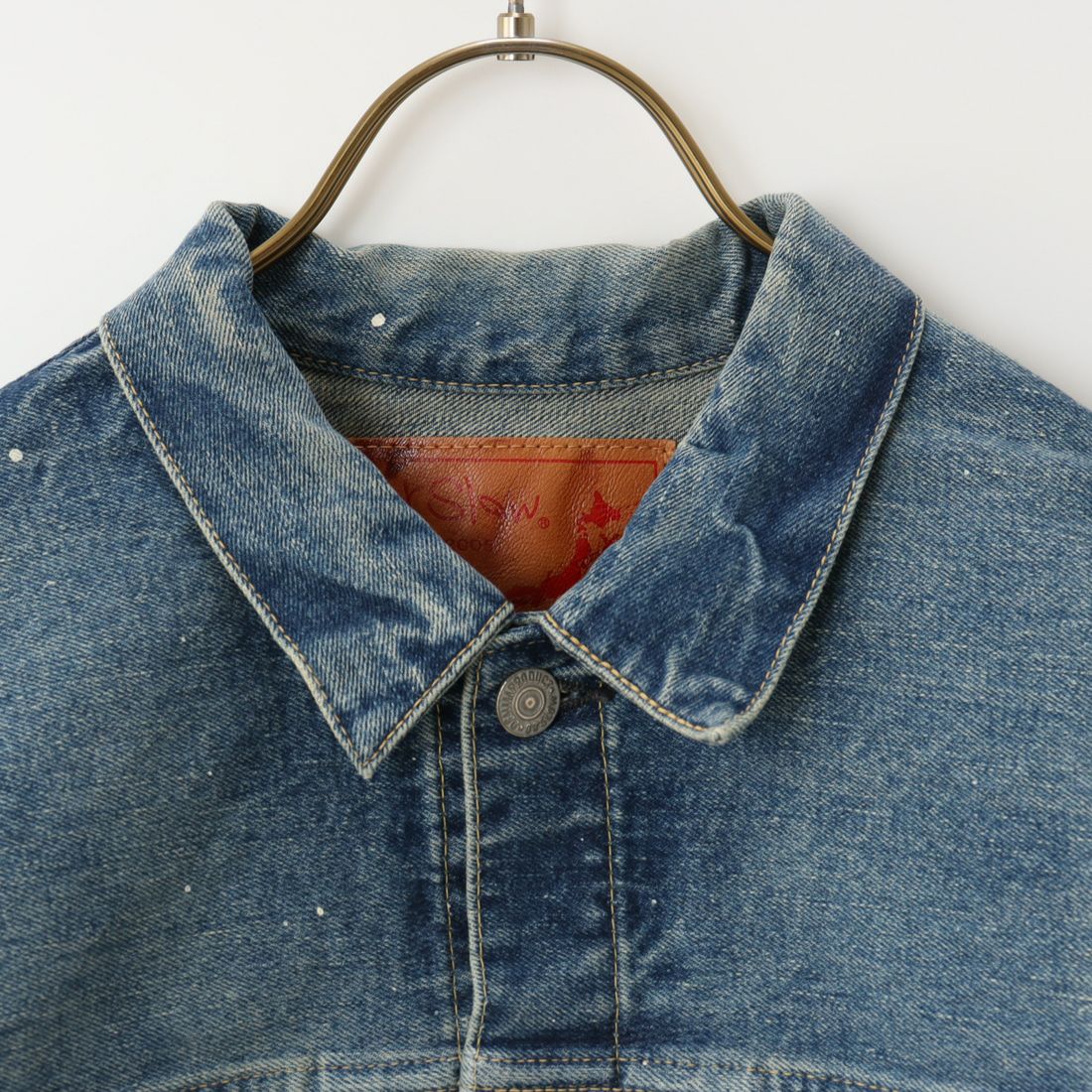 orSlow [オアスロウ] 別注 TYPE1 40Sプリーツフロントデニムジャケット [83-6011-JF] 97 DENIM U