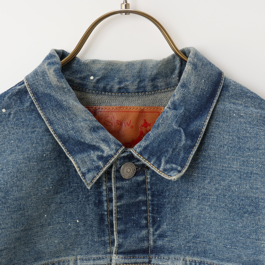 orSlow [オアスロウ] 別注 TYPE1 40Sプリーツフロントデニムジャケット [83-6011-JF] 97 DENIM U