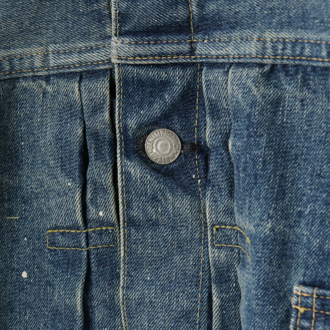 orSlow [オアスロウ] 別注 TYPE1 40Sプリーツフロントデニムジャケット [83-6011-JF] 97 DENIM U