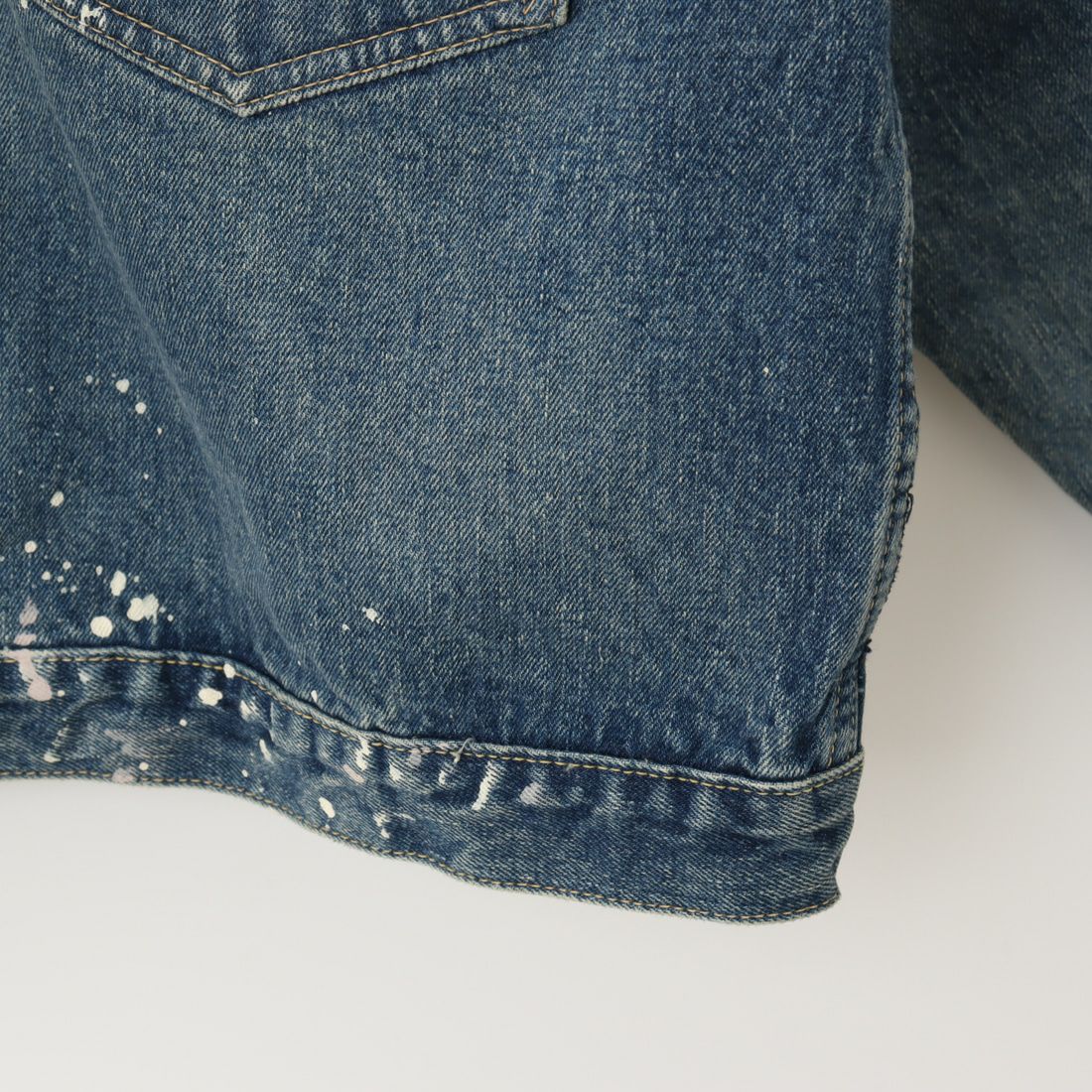 orSlow [オアスロウ] 別注 TYPE1 40Sプリーツフロントデニムジャケット [83-6011-JF] 97 DENIM U