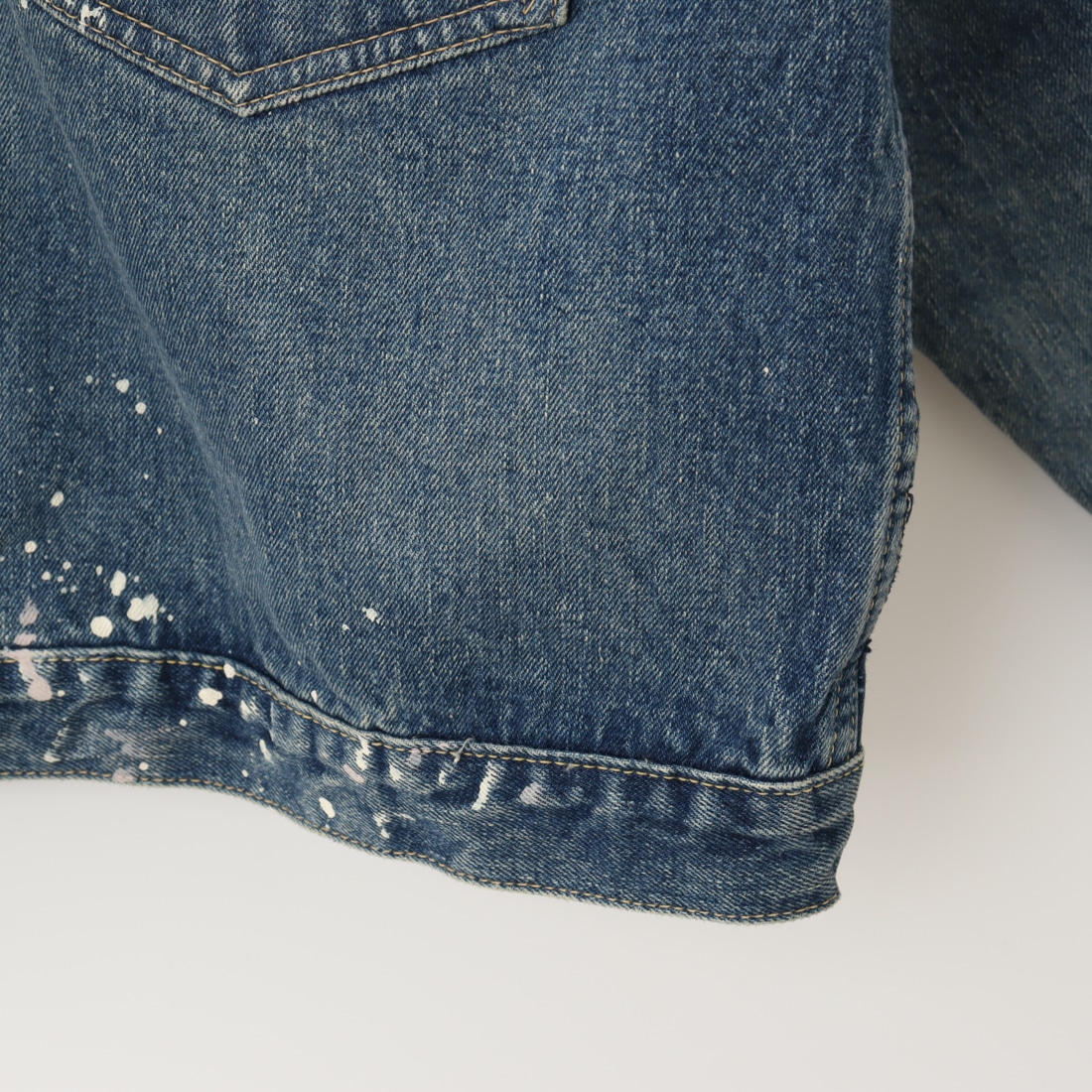 orSlow [オアスロウ] 別注 TYPE1 40Sプリーツフロントデニムジャケット [83-6011-JF] 97 DENIM U