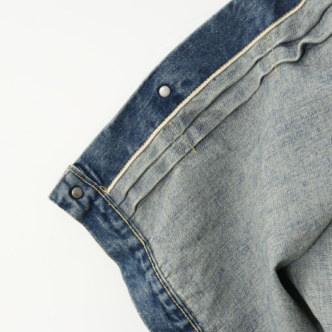 orSlow [オアスロウ] 別注 TYPE1 40Sプリーツフロントデニムジャケット [83-6011-JF] 97 DENIM U