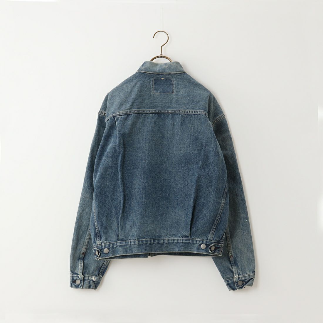 orSlow [オアスロウ] 別注 TYPE2 1950Sプリーツフロントデニムジャケット [81-6002-JF] 97 DENIM U