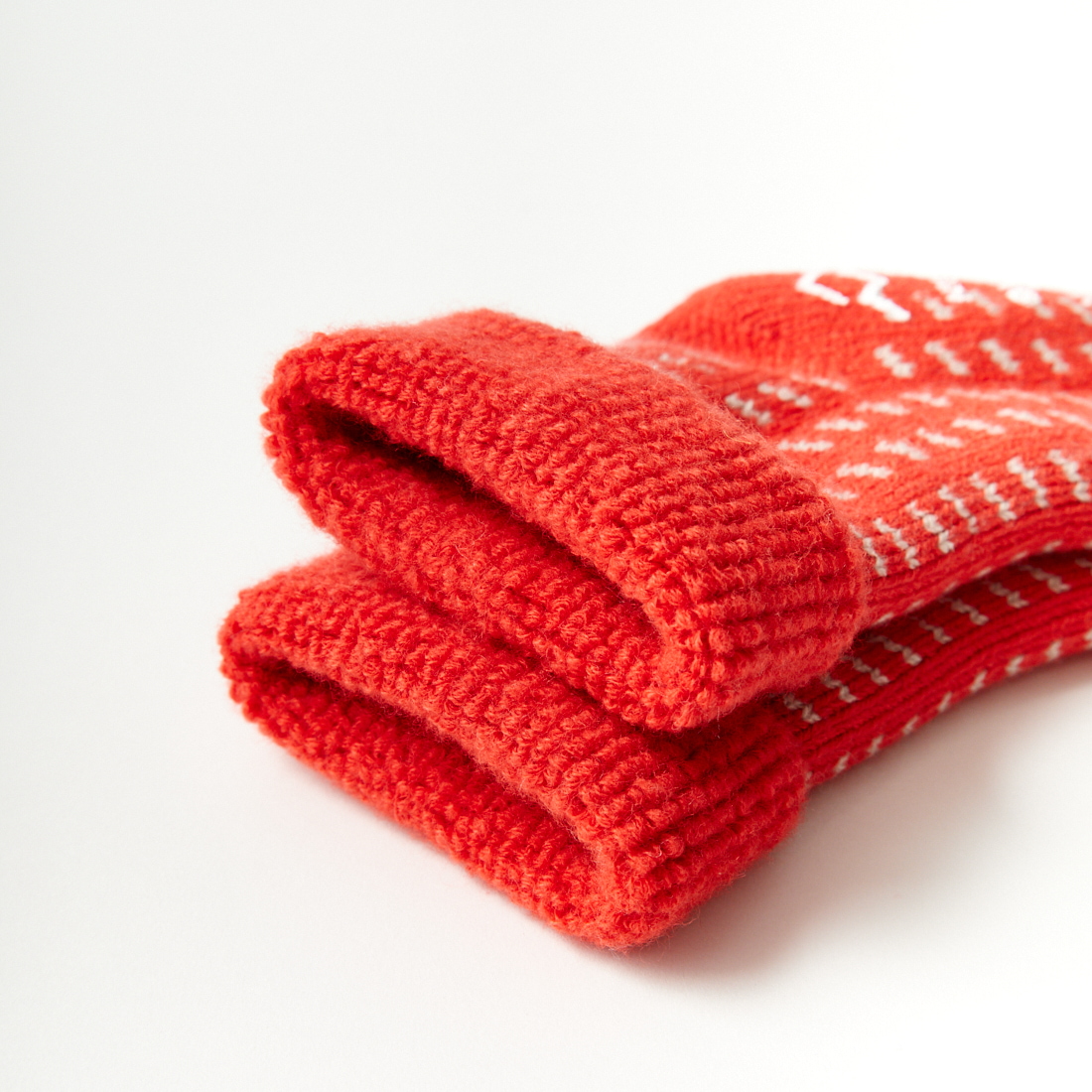 ROTOTO [ロトト] COMFYルームソックス BIRD EYE [R1375] SCARLET