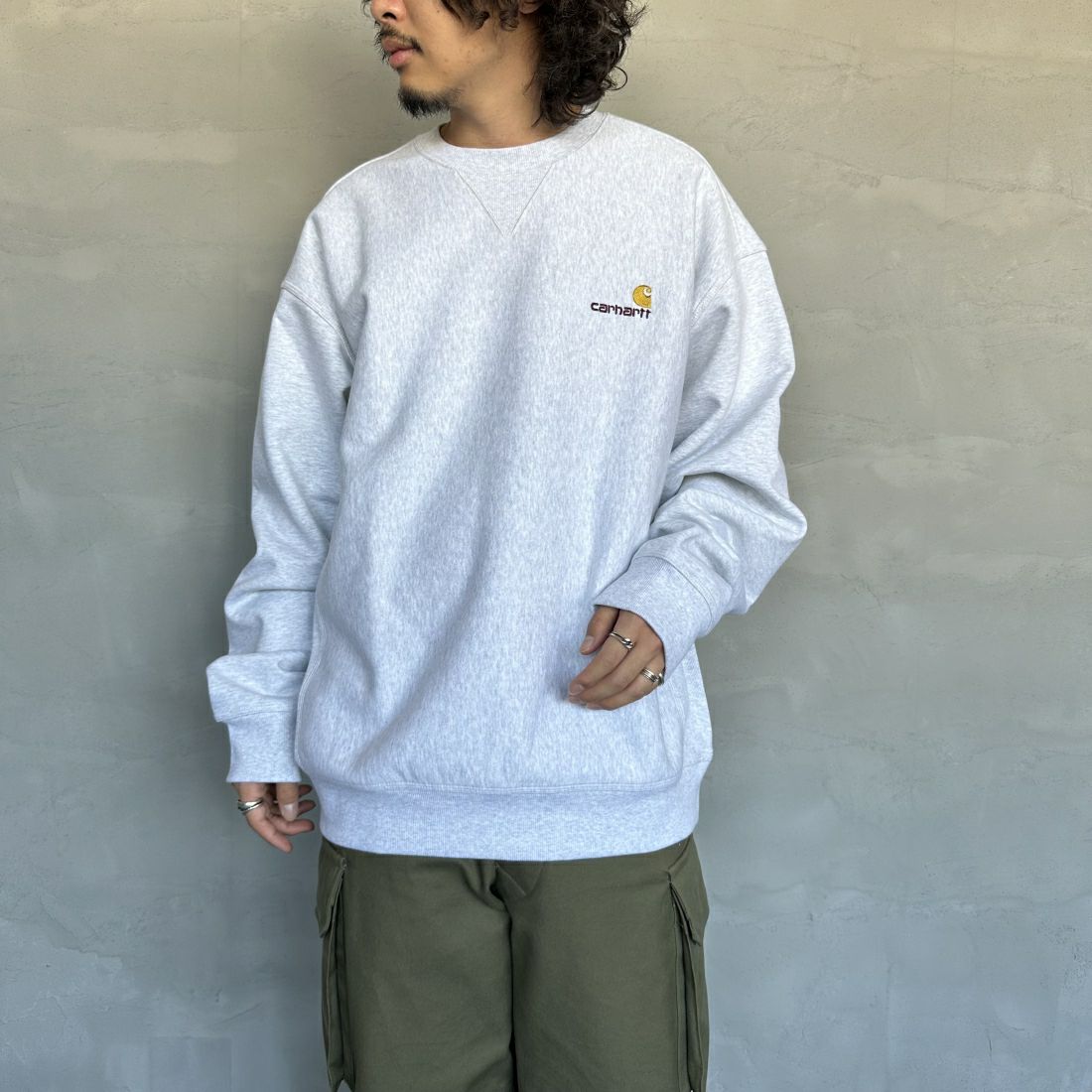 carhartt WIP [カーハートダブリューアイピー] アメリカンスクリプトスウェット [I025475]