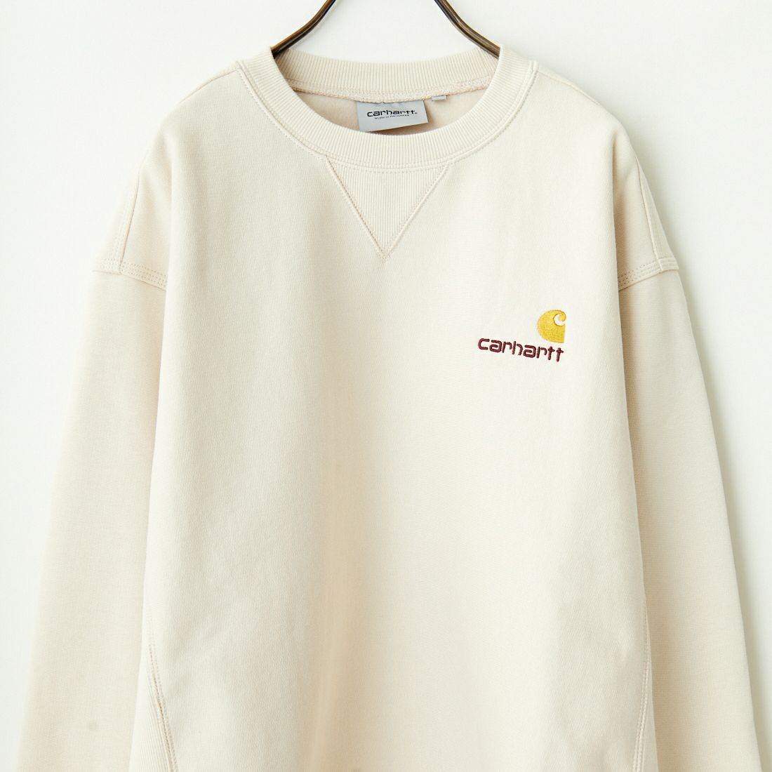carhartt WIP [カーハートダブリューアイピー] アメリカンスクリプトスウェット [I025475] MOONBEAM