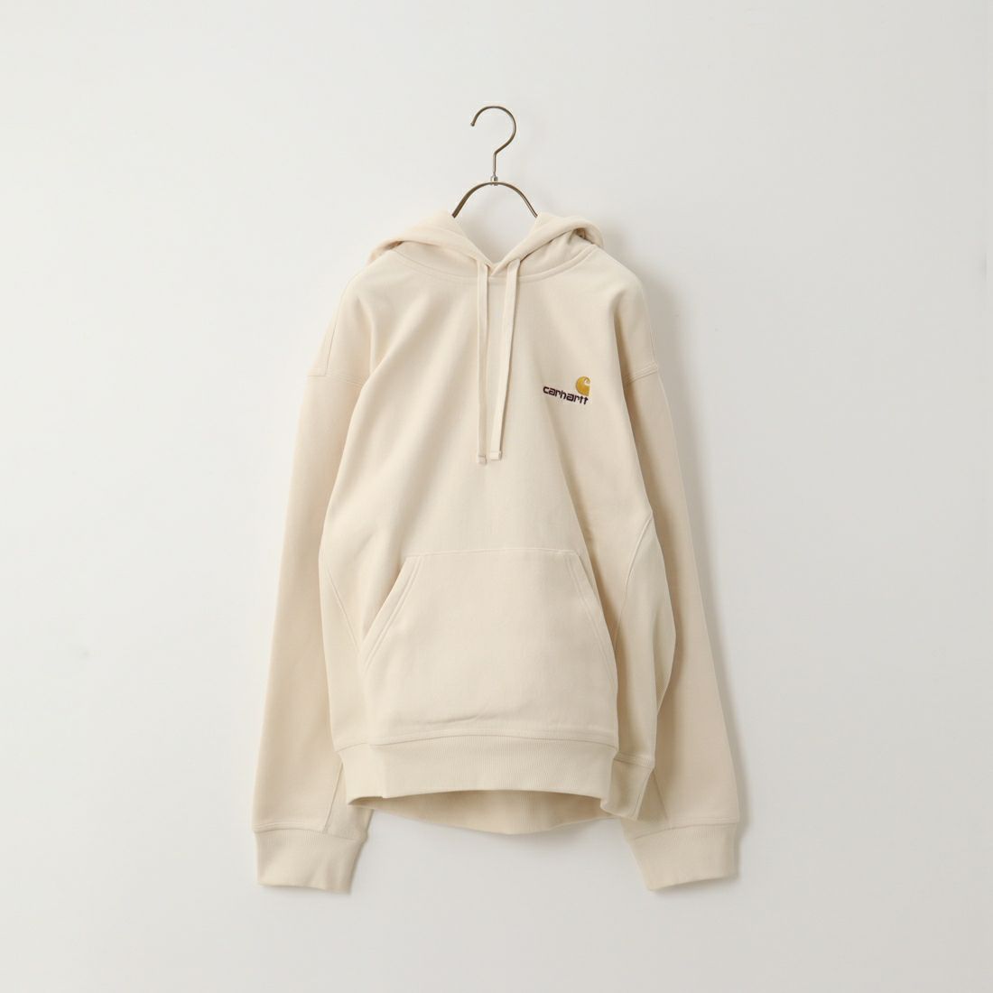 carhartt WIP [カーハートダブリューアイピー] フーデッドアメリカンスクリプトスウェットシャツ [I028279] NATURAL