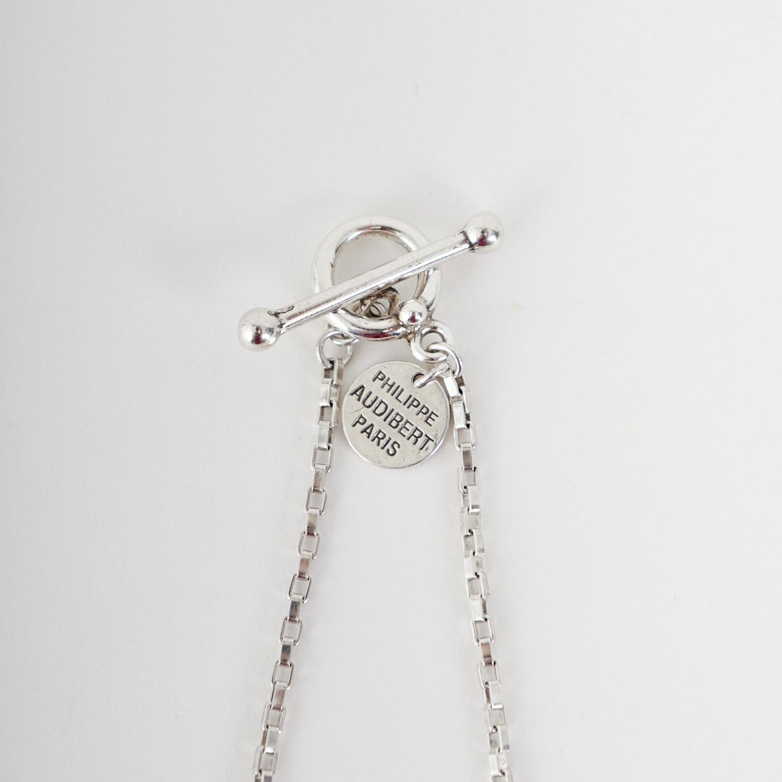 PHILIPPE AUDIBERT [フィリップ オーディベール] OLIE シルバーネックレス [CO5357] SILVER