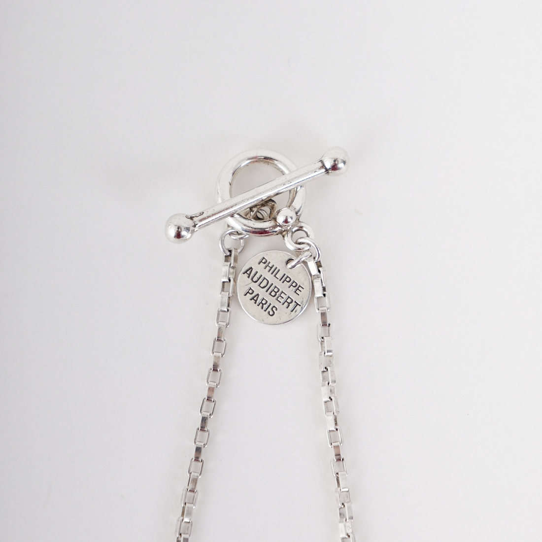 PHILIPPE AUDIBERT [フィリップ オーディベール] OLIE シルバーネックレス [CO5357] SILVER